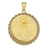 14ky Hand Made Rope D/C Screw Top 1/10AE Bezel *coin sold seperately